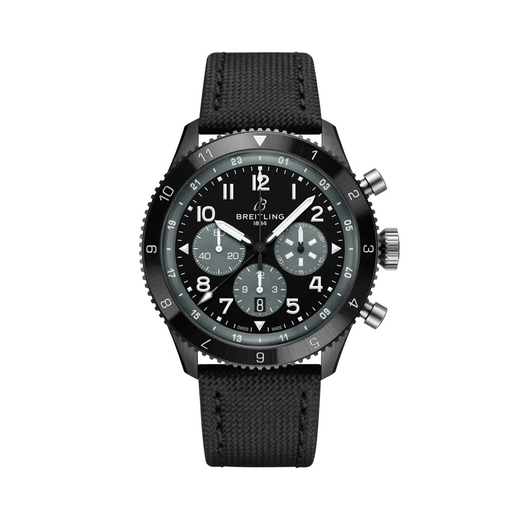 Super AVI B04 Chronograph GMT 46 Mosquito Night Fighter SB04451A1B1X1