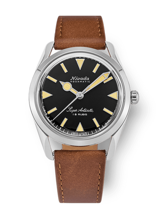 Nivada Super Antarctic 35Mm - Black Beige Luminova 35013M16