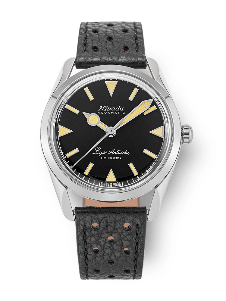 Nivada Super Antarctic 35Mm - Black Beige Luminova 35013M40