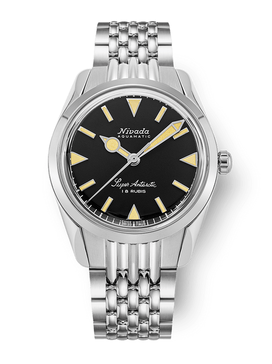 Nivada Super Antarctic 35Mm - Black Beige Luminova 35013M04
