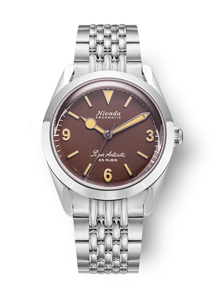 Nivada Super Antarctic 3.6.9 Brown No Vintage Effect - Beige Luminous 32041A04