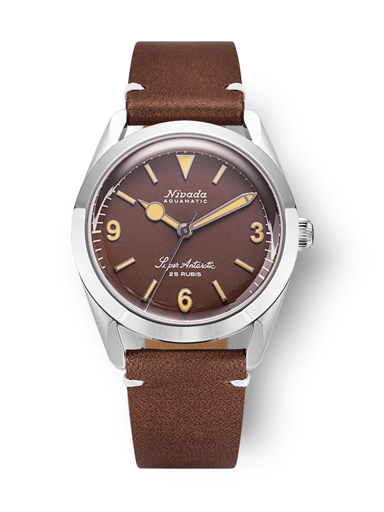 Nivada Super Antarctic 3.6.9 Brown No Vintage Effect - Beige Luminous 32041A14