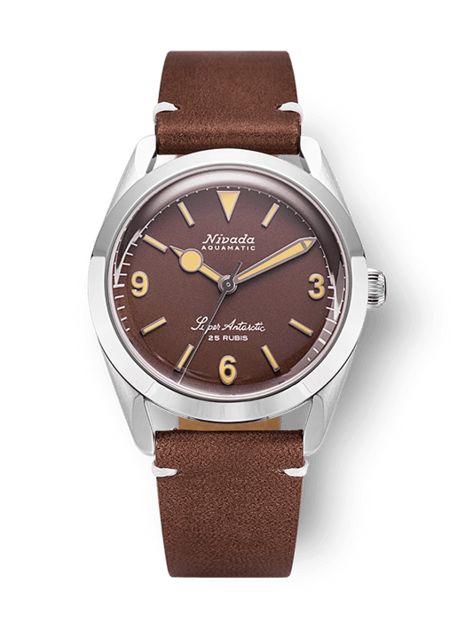 Nivada Super Antarctic 3.6.9 Brown No Vintage Effect - Beige Luminous 32041A14