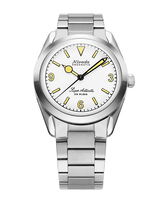 Super Antarctic White 3.6.9 - Beige Luminova - 38Mm – Watch