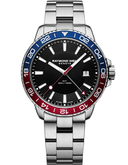 Tango 300 Men's Quartz GMT Blue Red Diver Watch, 42mm 8280-ST3-20001