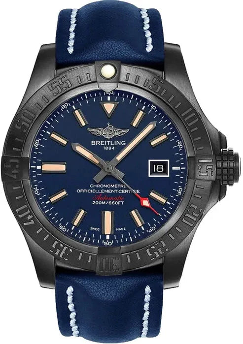 Breitling Avenger Blackbird Black Titanium Men's Watch LE173104A/CA23