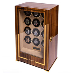 Paramount Twelve Watch Winder - Walnut W312