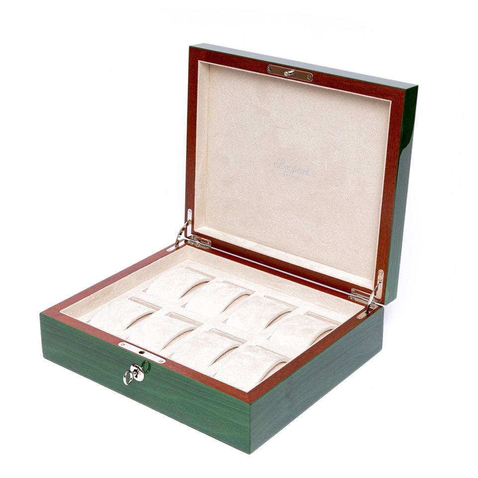 Heritage Chroma Eight Watch Box - Green L402