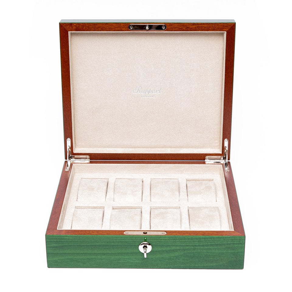 Heritage Chroma Eight Watch Box - Green L402