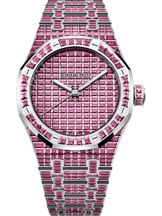 Audemars Piguet Royal OakSelfwinding Pink Tourmaline "50th Anniversary" 15514BC.TM.1284BC.01