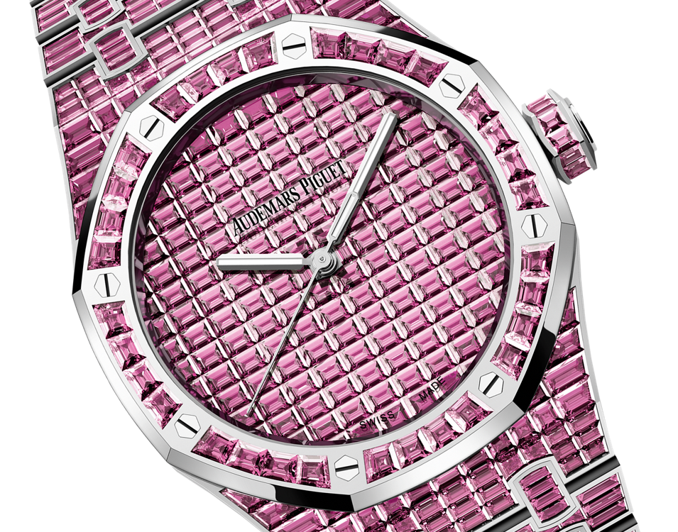 Audemars Piguet Royal OakSelfwinding Pink Tourmaline "50th Anniversary" 15514BC.TM.1284BC.01