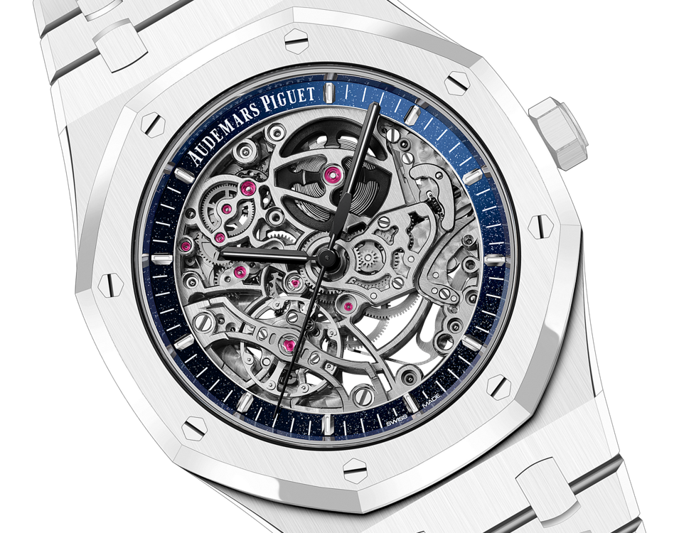 Audemars Piguet Royal OakDouble Balance Wheel Openworked 15416CB.OO.1225CB.01