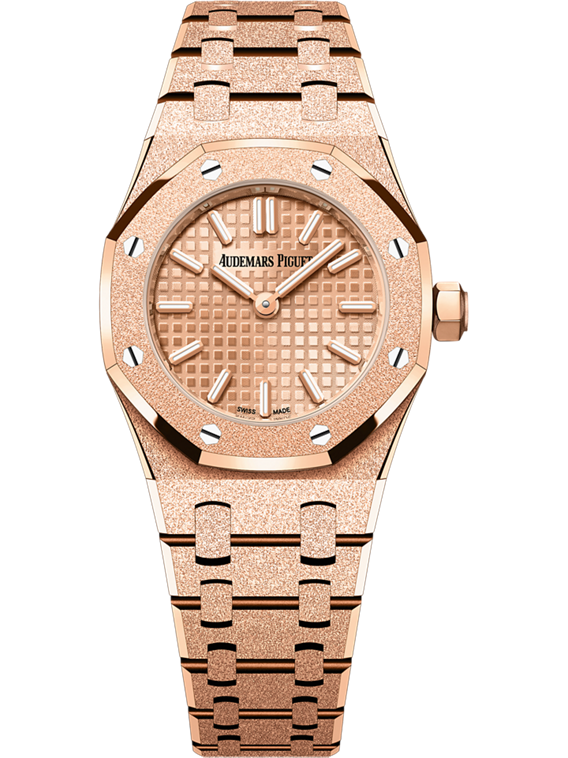 Audemars Piguet Royal OakMini Frosted Gold Quartz 67630OR.GG.1312OR.01