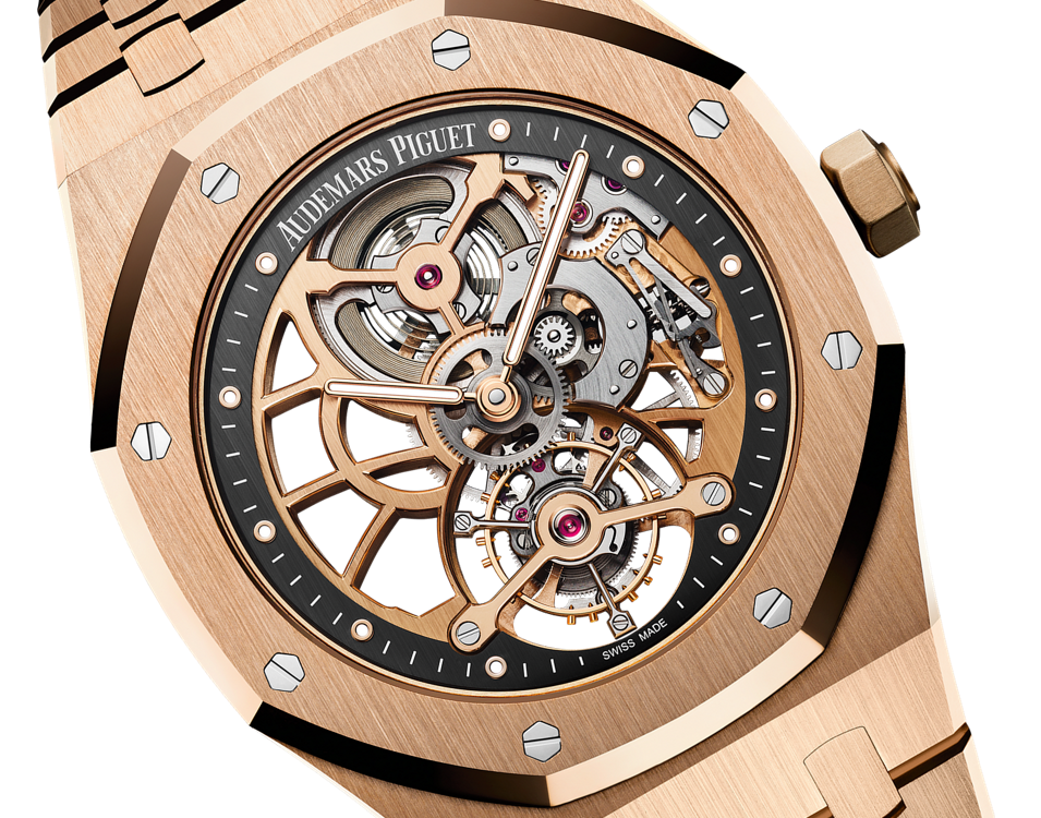 Audemars Piguet Royal OakTourbillon Extra-Thin Openworked 26518OR.OO.1220OR.01