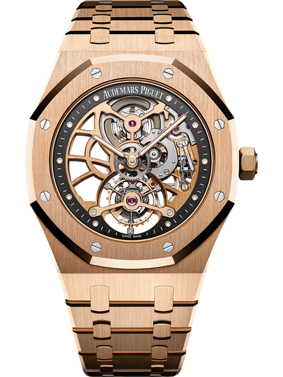 Audemars Piguet Royal OakTourbillon Extra-Thin Openworked 26518OR.OO.1220OR.01