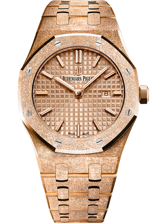 Audemars Piguet Royal OakFrosted Gold Quartz 67653OR.GG.1263OR.02