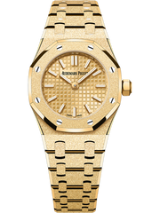 Audemars Piguet Royal OakMini Frosted Gold Quartz 67630BA.GG.1312BA.01