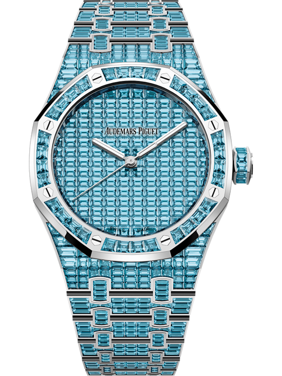 Audemars Piguet Royal OakSelfwinding Blue Topaz "50th Anniversary" 15514BC.TO.1284BC.01