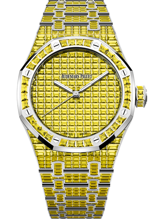 Audemars Piguet Royal OakSelfwinding Yellow Chrysoberyl "50th Anniversary" 15514BC.RY.1284BC.01