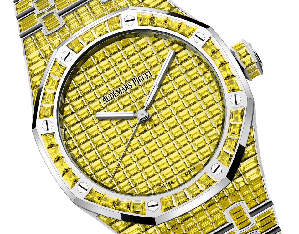 Audemars Piguet Royal OakSelfwinding Yellow Chrysoberyl "50th Anniversary" 15514BC.RY.1284BC.01