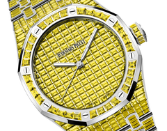 Audemars Piguet Royal OakSelfwinding Yellow Chrysoberyl "50th Anniversary" 15514BC.RY.1284BC.01