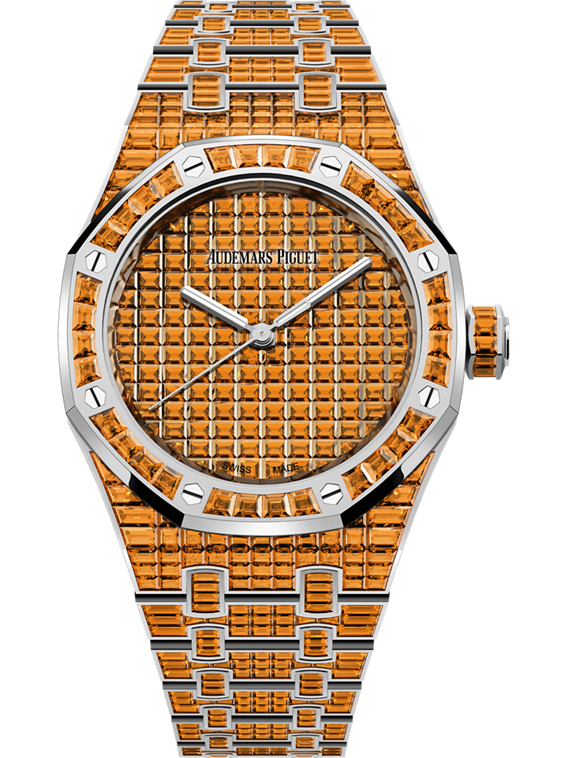 Audemars Piguet Royal OakSelfwinding Orange Spessartite "50th Anniversary" 15554BC.SE.1274BC.01