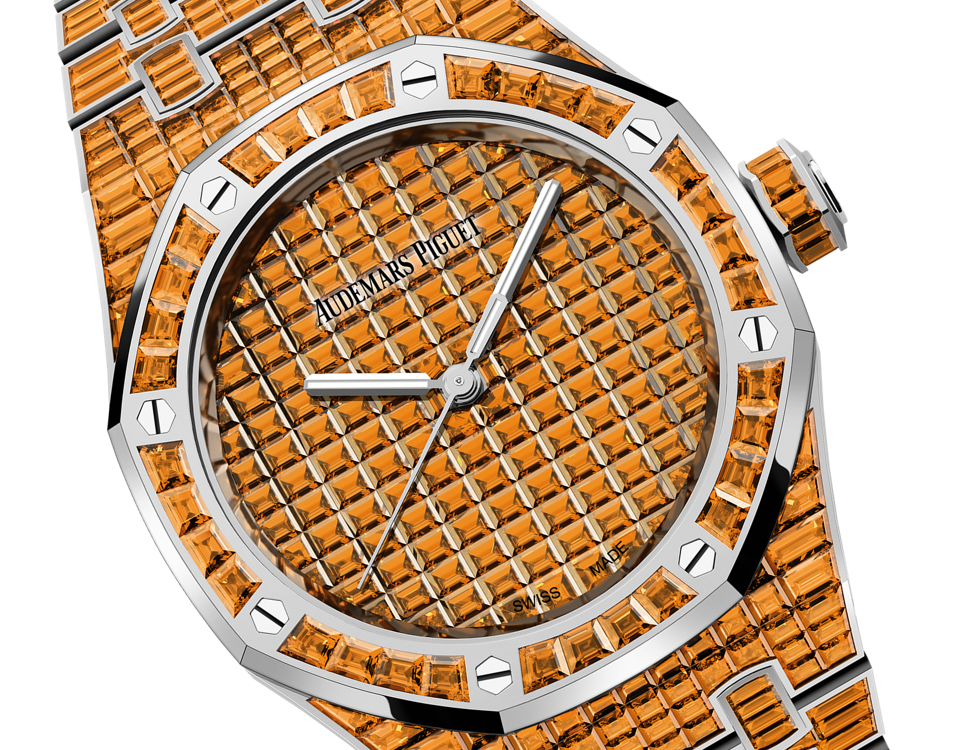 Audemars Piguet Royal OakSelfwinding Orange Spessartite "50th Anniversary" 15554BC.SE.1274BC.01