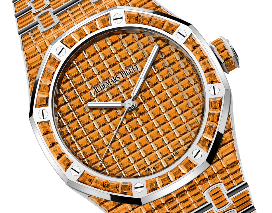 Audemars Piguet Royal OakSelfwinding Orange Spessartite "50th Anniversary" 15514BC.SE.1284BC.01