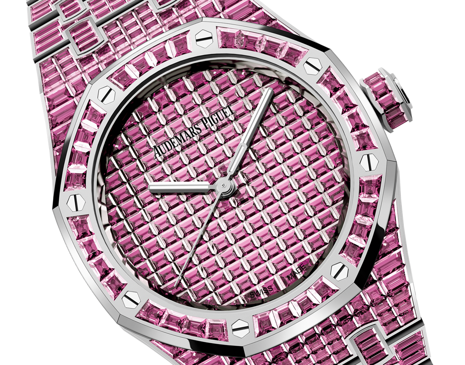 Audemars Piguet Royal OakSelfwinding Pink Tourmaline "50th Anniversary" 15554BC.TM.1274BC.01