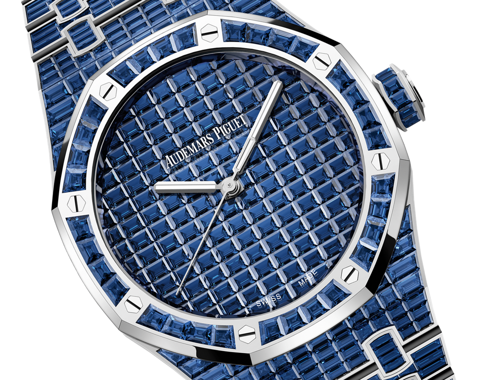 Audemars Piguet Royal OakSelfwinding Blue Sapphire "50th Anniversary" 15514BC.SS.1284BC.01