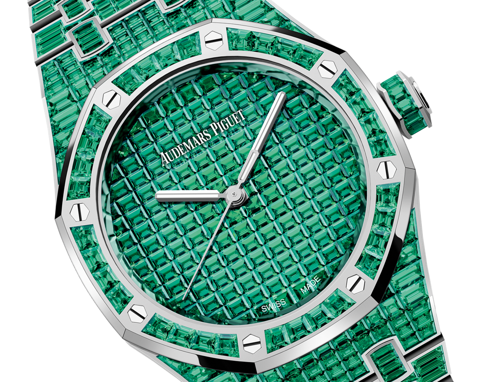 Audemars Piguet Royal OakSelfwinding Emerald "50th Anniversary" 15554BC.EE.1274BC.01