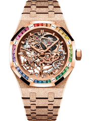 Audemars Piguet Royal OakFrosted Gold Double Balance Wheel Openworked 15468OR.YG.1259OR.01-B