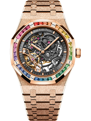 Audemars Piguet Royal OakFrosted Gold Double Balance Wheel Openworked 15412OR.YG.1224OR.01-B