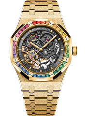 Audemars Piguet Royal OakFrosted Gold Double Balance Wheel Openworked 15412BA.YG.1224BA.01-B