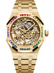 Audemars Piguet Royal OakFrosted Gold Double Balance Wheel Openworked 15468BA.YG.1259BA.01-B