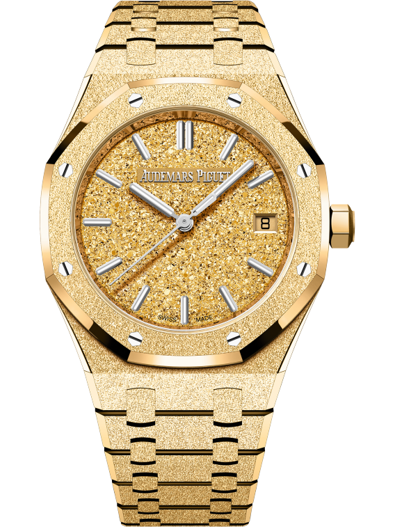 Audemars Piguet Royal OakFrosted Gold Selfwinding 77450BA.GG.1361BA.01