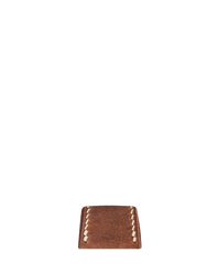 Brown Waxy Slim Strap