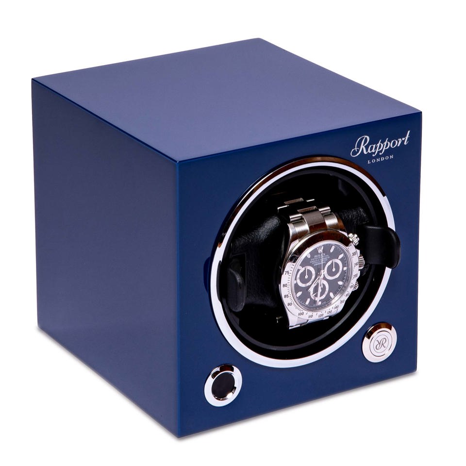 Evo Single Watch Winder - Admiral Blue EVO42