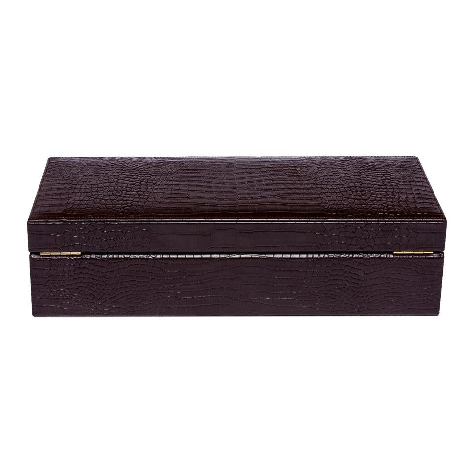 Brompton Five Watch Box - Brown L263