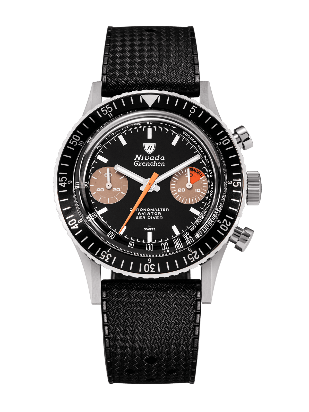 Nivada White Orange Boy Inter.Bezel - Manual 86012WM01LC