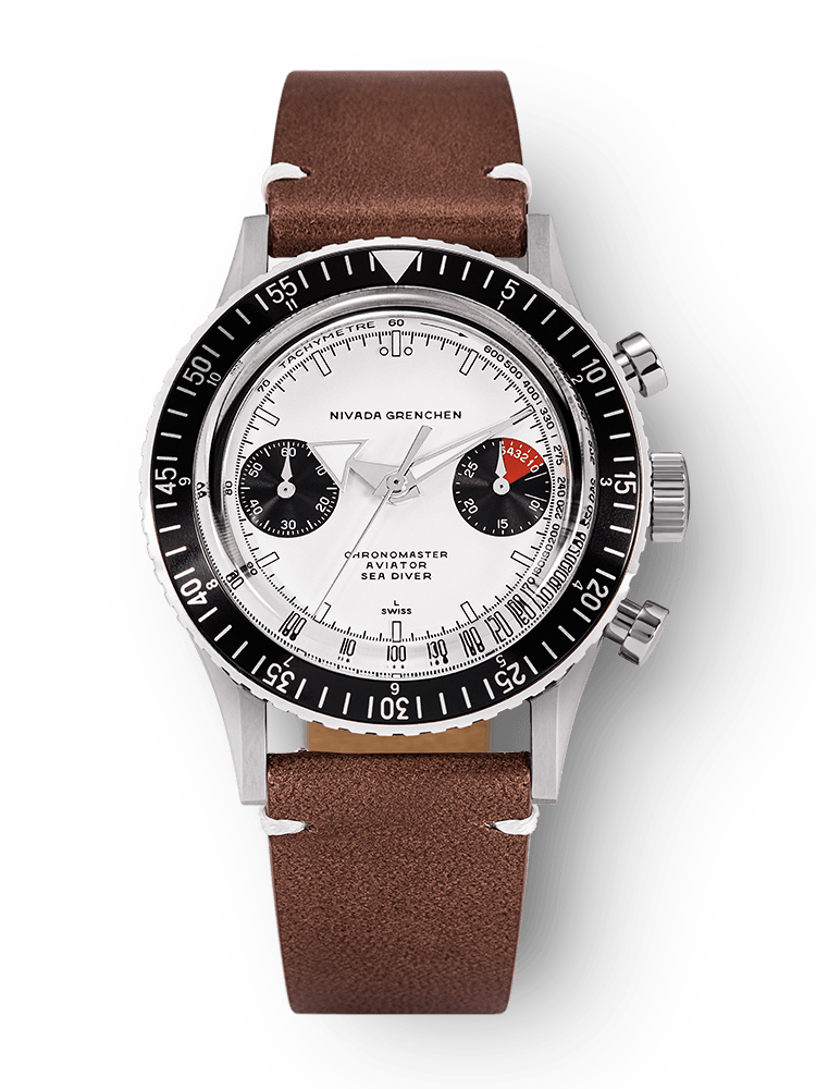 Nivada White Panda Inter.Bezel - Manual 86010WM02LC