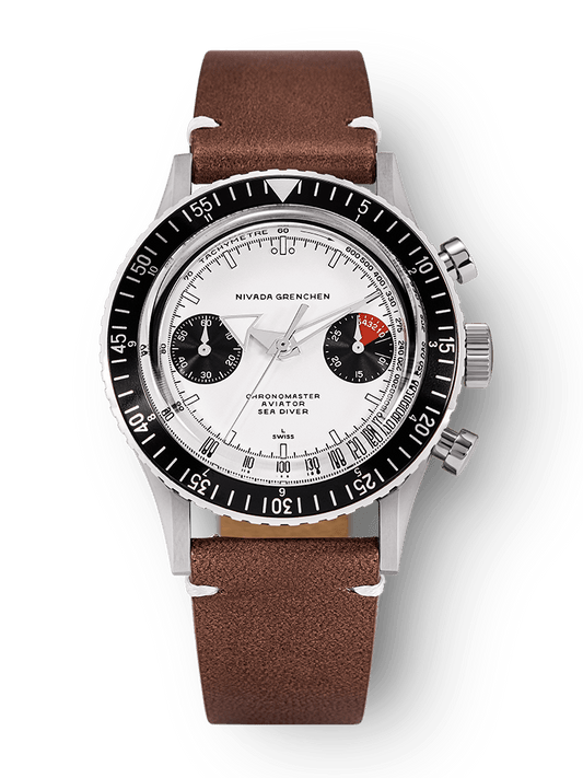 Nivada White Panda Inter.Bezel - Manual 86010WM02LC