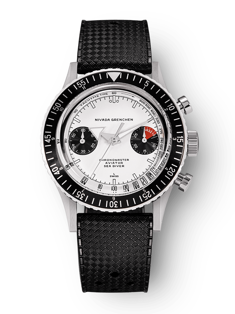 Nivada White Panda Inter.Bezel - Manual 86010WM01LC
