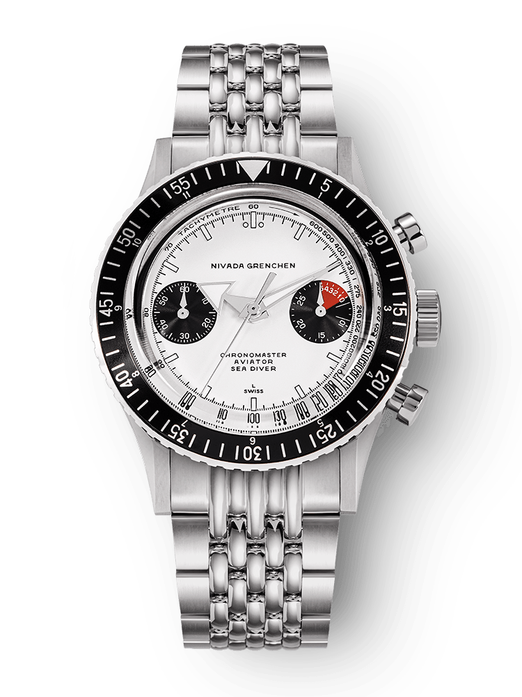 Nivada White Panda Inter.Bezel - Manual 86010WM04LC