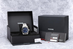 Tudor Black Bay Blue Dial Black Bezel 43mm Watch