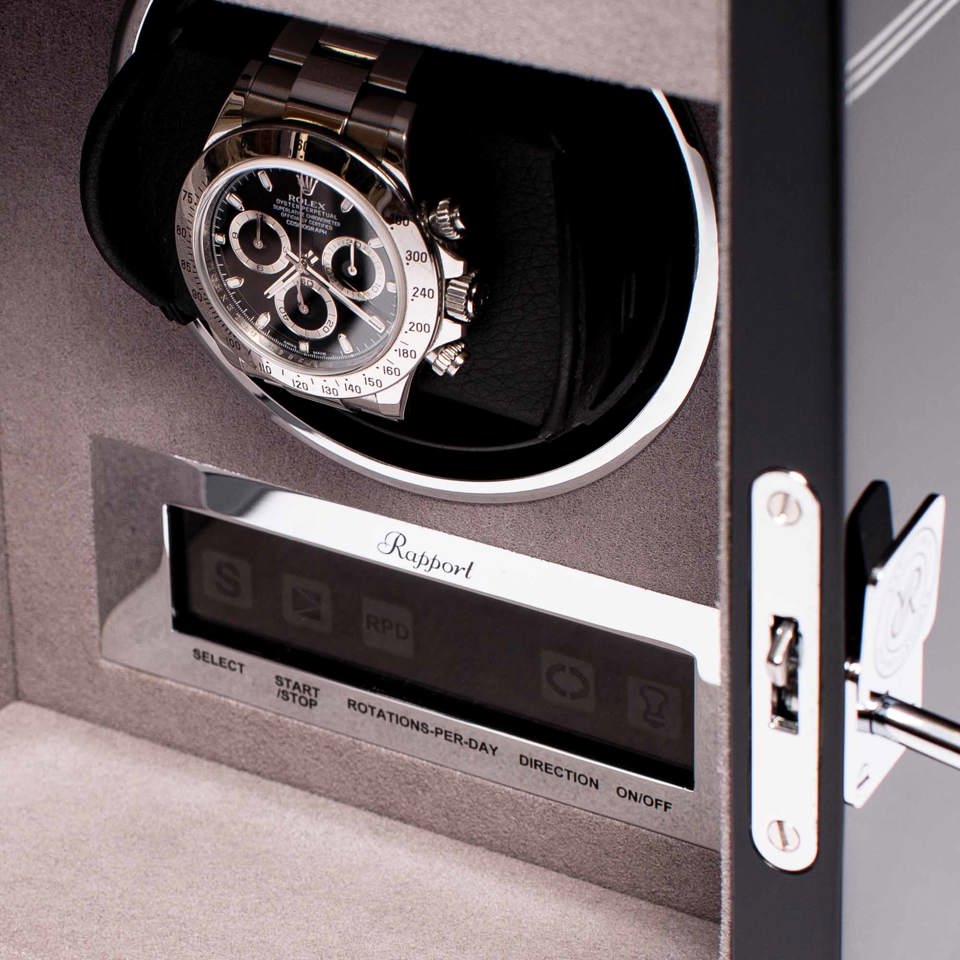 Formula Single Watch Winder - Black W551