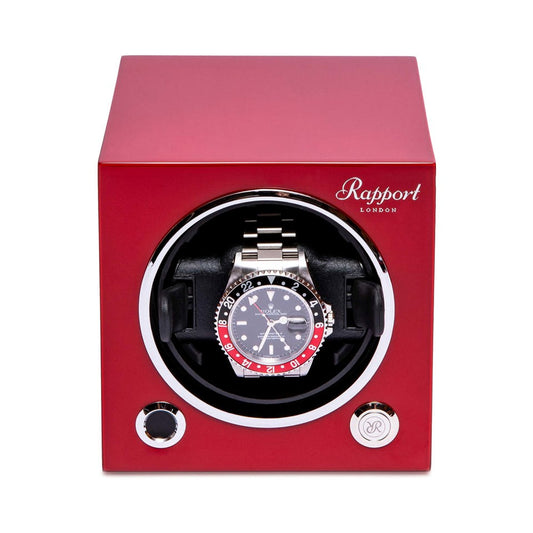 Evo Single Watch Winder - Crimson Red EVO43