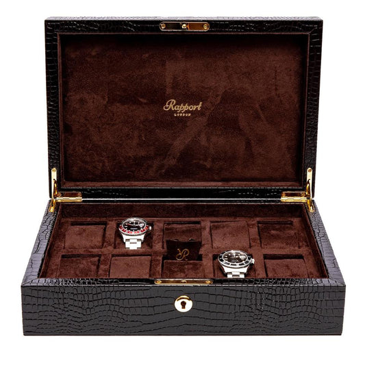 Brompton Ten Watch Box - Brown L265