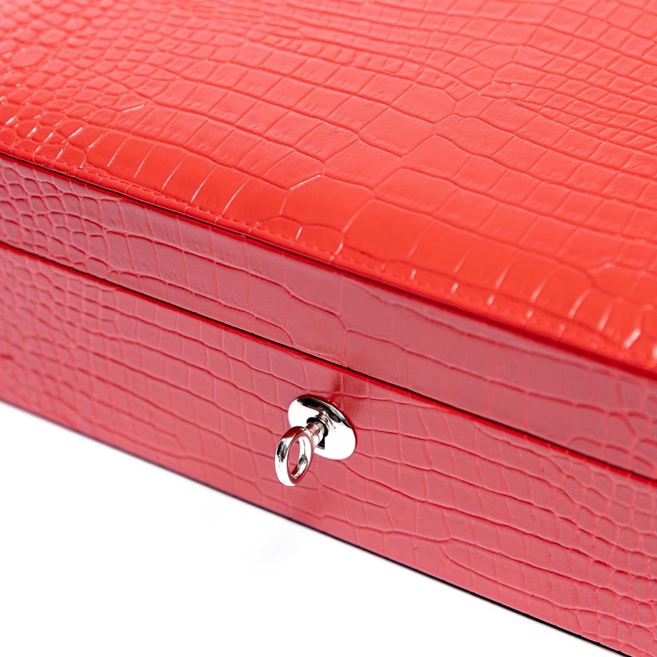 Brompton Eight Watch Box - Red L267